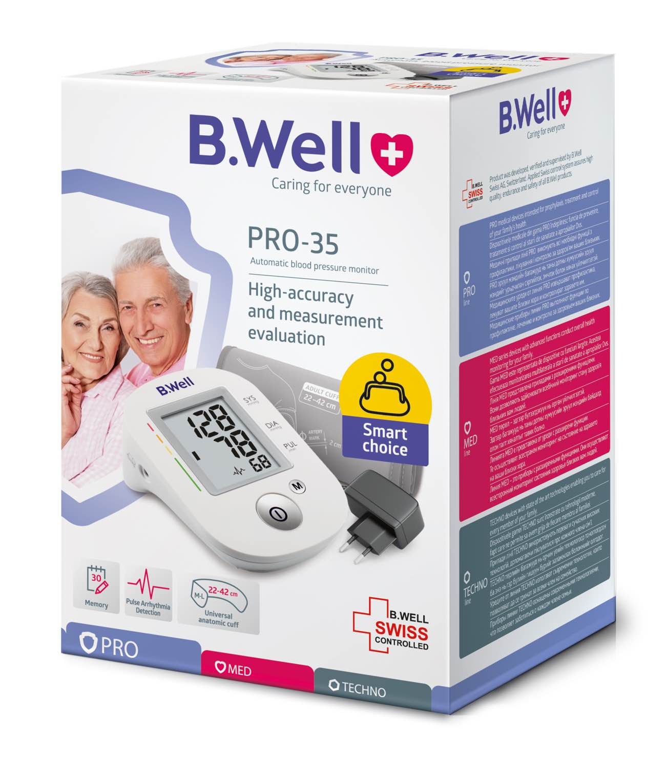 B-Well Automatic Blood Pressure Monitor