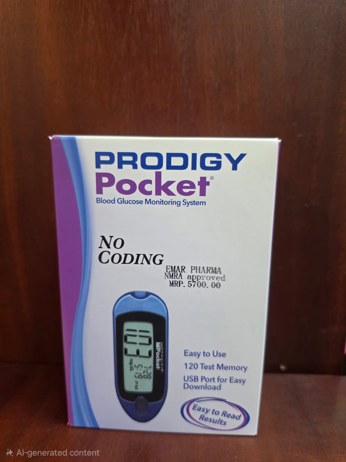 Prodigy Pocket Blood Glucose Monitoring System